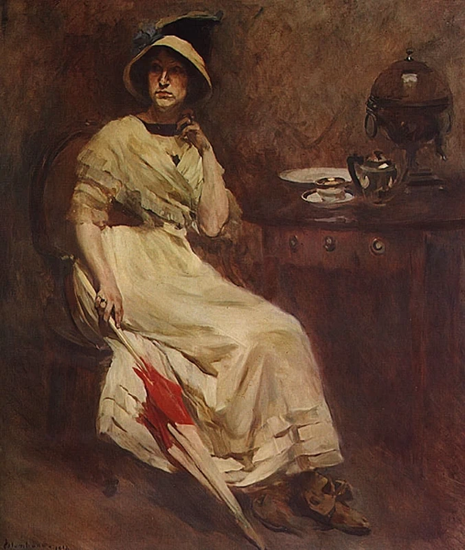 Ritratto di signora con cappello